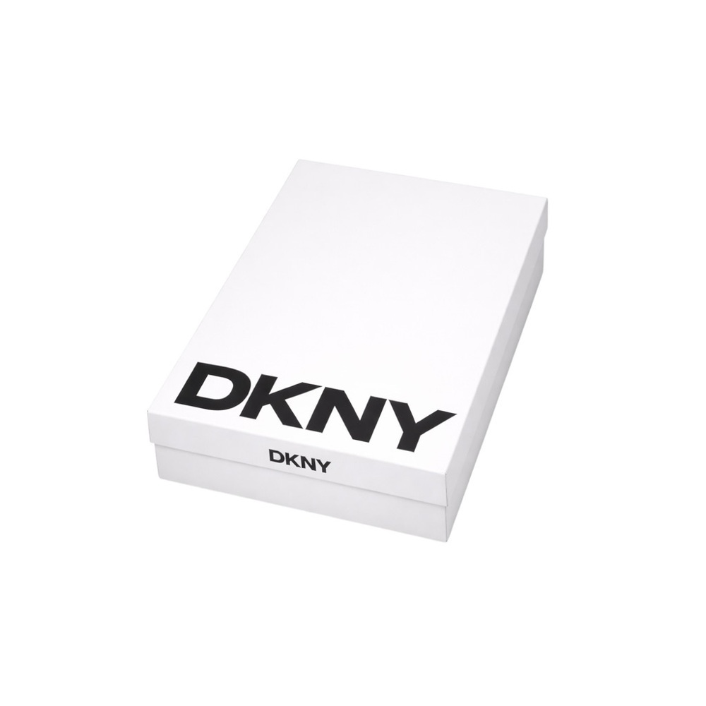DKNY Cana Wide Calf Black Tall Boots Size 6 Block Heel Knee High NIB - Picture 5 of 8